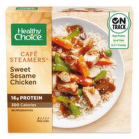 Healthy Choice Café Steamers Sweet Sesame Chicken Frozen Meal