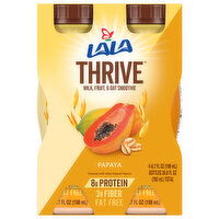 Lala Milk, Fruit, & Oat Smoothie, Papaya - 4 Each 