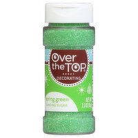 Over the Top Sanding Sugar, Spring Green