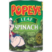 Popeye Spinach, Leaf - 13.5 Ounce 