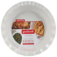 GoodCook Pie Dish, Stoneware, 1.5 Quar - 1 Each 