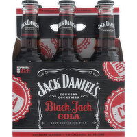 Jack Daniel's Country Cocktails, Black Jack Cola - 6 Each 