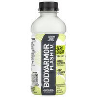 BodyArmor Electrolyte Beverage, Zero Sugar, Lemon Lime - 20 Fluid ounce 