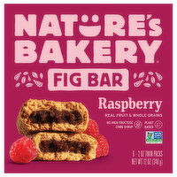 Nature's Bakery Fig Bar, Raspberry, Twin Packs - 6 Each 