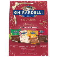 Ghirardelli Chocolate, Holiday, Squares, Assortment - 14.8 Ounce 