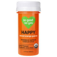 So Good So You Happy Blood Orange Guava Probiotic Juice Shot - 1.7 Fluid Ounce