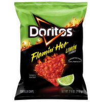 Doritos Tortilla Chips, Flamin Hot Limon Flavored