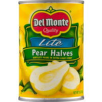 Del Monte Pear Halves, Lite