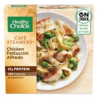 Healthy Choice Chicken Fettuccini Alfredo Broccoli Frozen Meal - 10 Ounce 