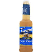 TORANI Flavoring Syrup, Sugar Free, Classic Caramel - 375 Millilitre 