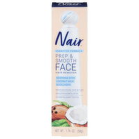 Nair Hair Remover, Sensitive Formula, Prep & Smooth, Face - 1.76 Ounce 