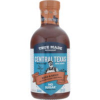 True Made Foods BBQ Sauce, Central Texas - 18 Ounce 