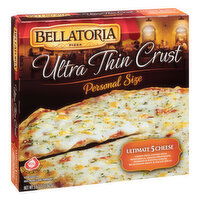 Bellatoria Pizza, Ultra Thin Crust, Ultimate 5 Cheese, Personal Size - 5.67 Ounce 