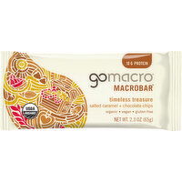 GoMacro MacroBar, Salted Caramel + Chocolate Chips