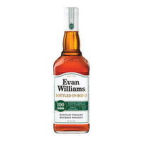 Evan Williams White Label Bottled in Bond Kentucky Straight Bourbon Whiskey, 750 ml     - 750 Millilitre 