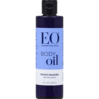 EO Body Oil, French Lavender - 8 Ounce 