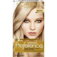 Superior Preference Permanent Haircolor, Cooler, 9A Light Ash Blonde