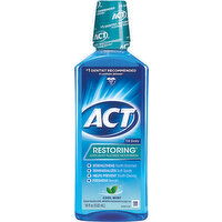 ACT Mouthwash, Anticavity Fluoride, Cool Mint