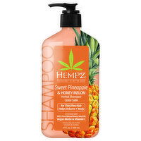 Hempz Shampoo, Herbal, Sweet Pineapple & Honey Melon - 17 Fluid ounce 