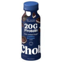 Chobani Yogurt Protein Drink, Cookies & Cream, Zero Added Sugar - 10 Fluid ounce 