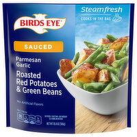 Birds Eye Roasted Red Potatoes & Green Beans, Parmesan Garlic, Sauced - 10.8 Ounce 