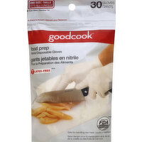 Good Cook Gloves, Nitrile Disposable, Food Prep - 30 Each 