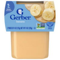 Gerber Banana, Sitter 2nd Foods - 2 Each 