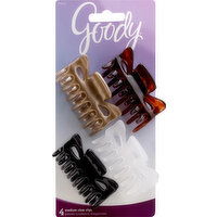 Goody Claw Clips, Medium - 4 Each 