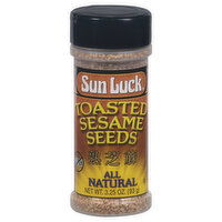 Sun Luck Sesame Seeds, Toasted, All Natural - 3.25 Ounce 