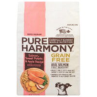 Pure Harmony Dog Food, Grain Free, Salmon, Sweet Potato & Apple Recipe, Super Premium