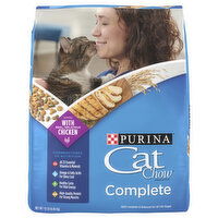 Cat Chow Cat Food, Complete, with Chicken