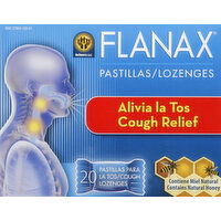 Flanax Lozenges, Cough Relief - 20 Each 