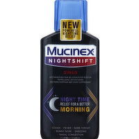 Mucinex Sinus, Night Time - 6 Ounce 