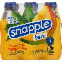 Snapple Tea, Takes 2 to Mango, 6 Pack - 6 Each 