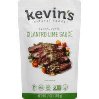 Kevins Sauce, Cilantro Lime, Mild - 7 Ounce 