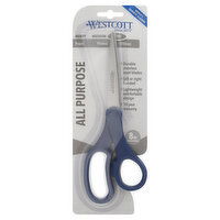 Westcott Scissors, All Purpose, Light, 8 Inch - 1 Each 