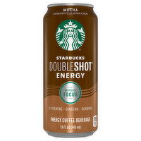 Starbucks Coffee Beverage, Mocha, Energy - 15 Fluid ounce 