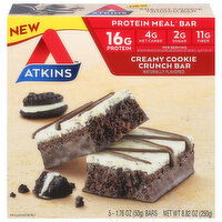 Atkins Bar, Creamy Cookie Crunch - 5 Each 