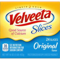 Velveeta Slices Original Cheese - 453 Gram 