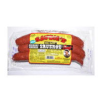 Savoie's Mild Beef Smoked Sausage - 1 Pound 