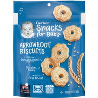 Gerber Biscuits, Arrowroot, 10+ Months - 5.5 Ounce 