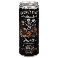 Bones Coffee Company Cold Brew Latte, Smorey Time - 11 Fluid ounce 