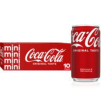 Coca-Cola Fridge Pack Cans, 7.5 fl oz - 10 Each 