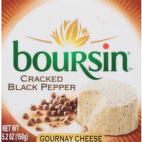 Boursin Gournay Cheese, Cracked Black Pepper - 5.2 Ounce 