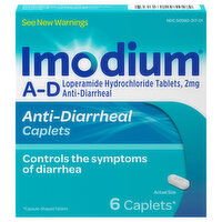 Imodium Anti-Diarrheal, A-D, Caplets