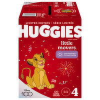 Huggies Diapers, Disney Baby, 4 (22-37 lb) - 120 Each 