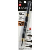 Revlon Micro Pencil Powder & Brush, Brow Creator, Soft Black 615 - 0.0003 Ounce 