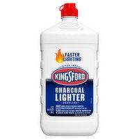 Kingsford Charcoal Lighter, Faster Lighting, Odorless - 64 Fluid ounce 