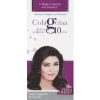 Colageina Collagen, with Vitamin C, Capsules - 60 Each 