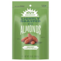 Nut Harvest Almonds, Whole, Lightly Roasted - 4.75 Ounce 